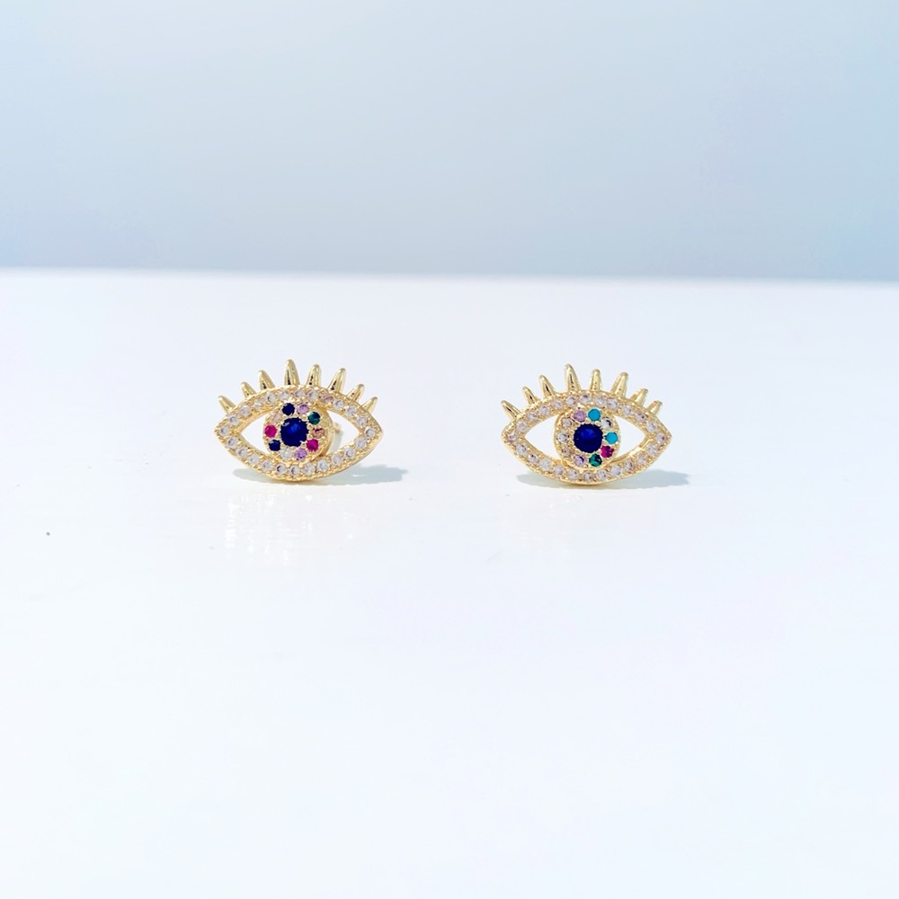 Evil Eye Earring Set